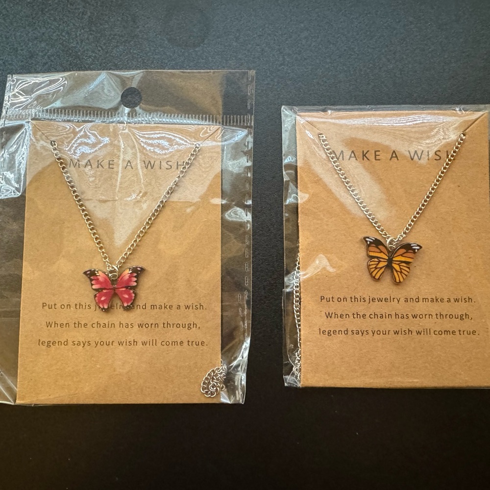 Make A Wish Necklace Choice of 2